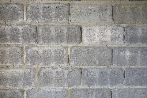 .cinder block wall background Pattern, brick texture. Foto stock