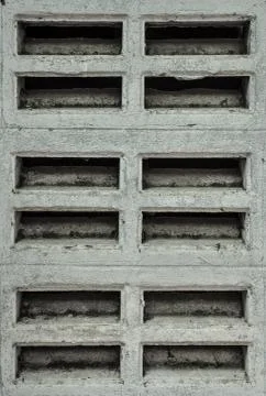 Cinder block wall background Stock Photos
