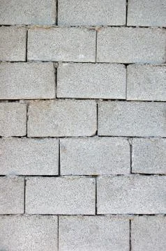 Cinder block wall Stock Photos