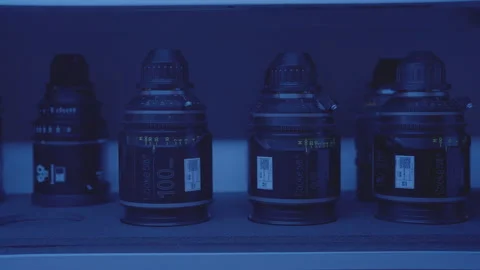 Cine camera and lens setup Stock Footage 273468722