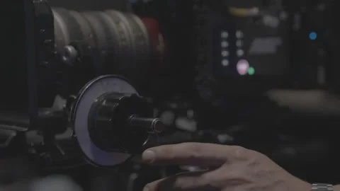 Cine camera and lens setup Stock Footage 273469574
