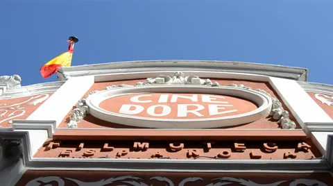 Cine Dore in Madrid, Spain Stock Footage 68923134