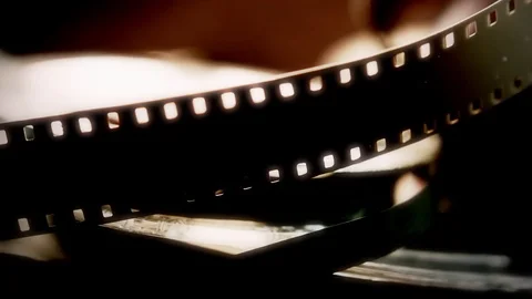 35mm Film Cinema Reel Rewindinga Technician Stock Footage Video (100%  Royalty-free) 7998022