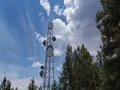 cine microwave tower mountain top clouds time lapse 4k or 4k+ Resolution