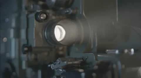 Cine Projector Stock Footage 54662730