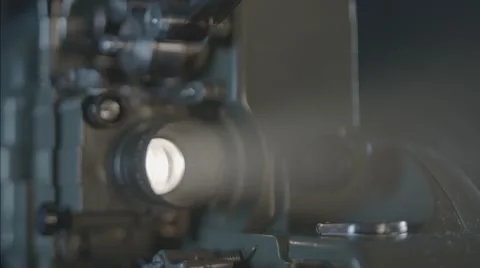 Cine Projector Stock Footage 54663009