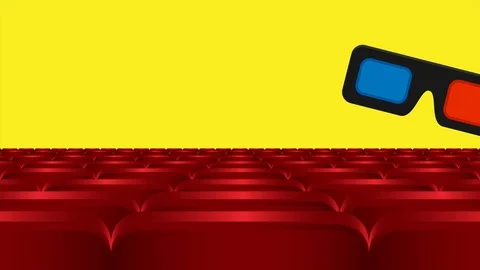 Cinema 3d motion 4k video 스톡 동영상 124489193