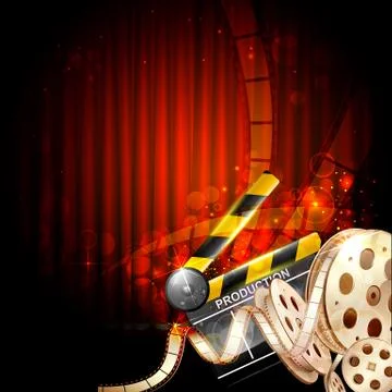 Cinema Background Stock Illustration