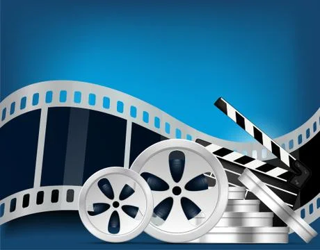 Cinema background Stock Illustration