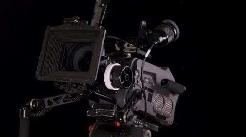 Cinema camera 005 Stock Footage 24476137