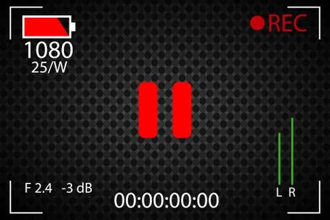 Cinema camera icon, flat design best vector icon. Stock Illustration
