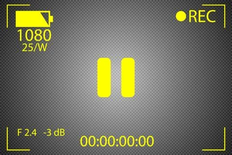 Cinema camera icon, flat design best vector icon. Stock Illustration