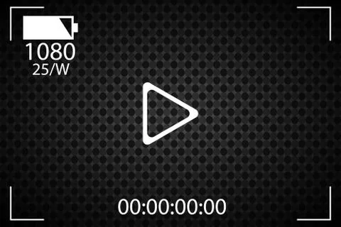 Cinema camera icon, flat design best vector icon. Illustrazione stock