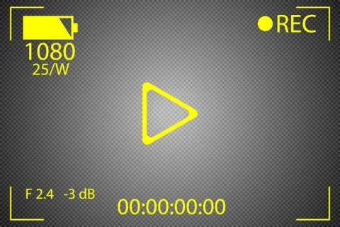 Cinema camera icon, flat design best vector icon. Stock Illustration