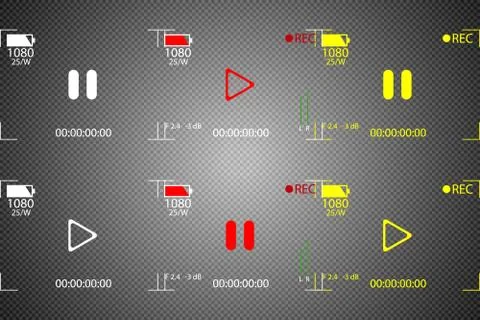 Cinema camera icon, flat design best vector icon. Stock Illustration