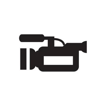 Cinema camera icon Stock Illustration