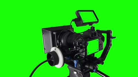 Cinema Camera RIG Stock Footage 156489140