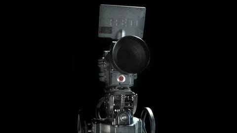 Cinema Camera Series - Red - 360 Loop Stockbeeldmateriaal 126936953