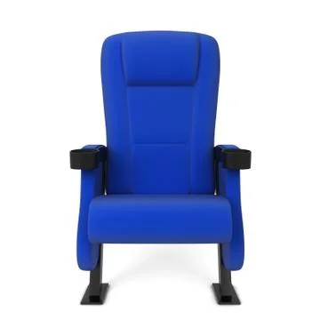 Cinema chair Stock Illustration