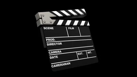 Cinema clap 库存影片 75803981