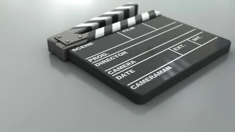 Cinema clap 库存影片 75804255