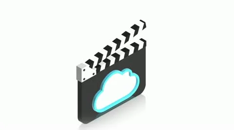 Cinema cloud 스톡 동영상 11480241