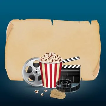 Cinema concept Stock Illustration