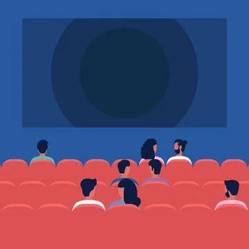 Cinema concept Stock Illustration