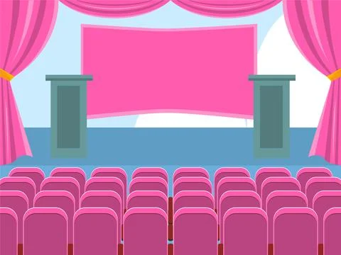 Cinema Concept Illustration Stock Illustration