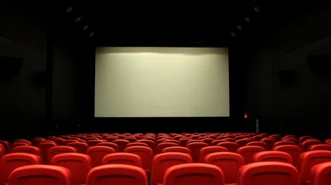 Cinema empty Center WS h264 스톡 동영상 33478263