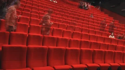 Cinema hall Stock Footage 8926956