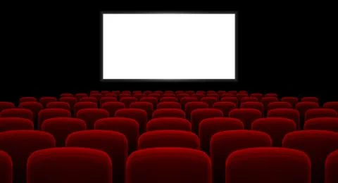 Cinema hall Stock Illustration