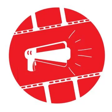 Cinema icon Stock Illustration