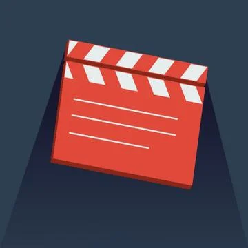 Cinema icon vector 스톡 일러스트