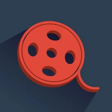 Cinema icon vector 스톡 일러스트