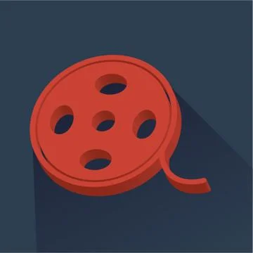 Cinema icon vector 库存插图