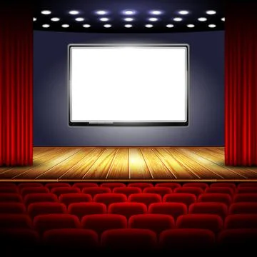 Cinema Stock Illustration