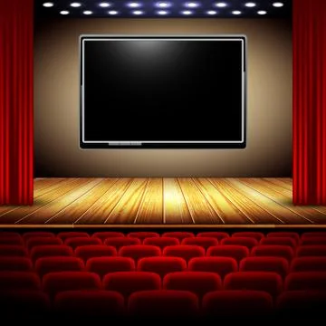 Cinema Stock Illustration