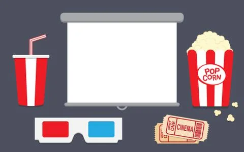 Cinema Illustrazione stock