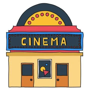 Cinema Ilustración de archivo