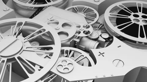 Cinema-machine Stock Footage 43261235