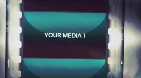 Cinema Pellicule Slideshow 2 for AE 스톡 After Effects