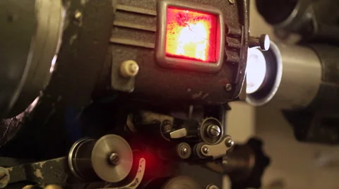 Cinema projector Stock Footage 53077537