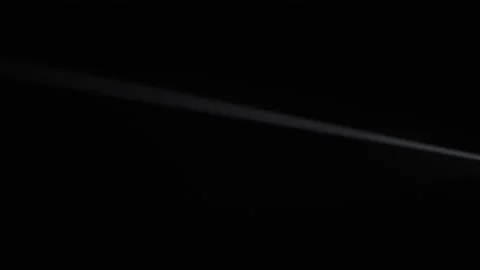 Cinema Projector Light Beam Rays Solo One Ray Stock Footage 155460943