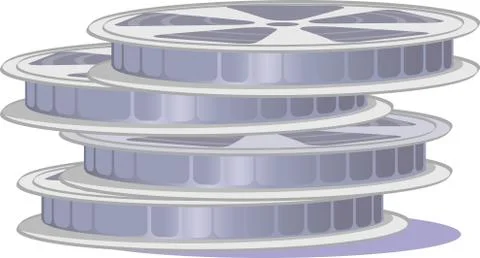 Cinema reel Stock Illustration
