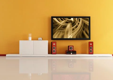 Cinema room Stock Illustration