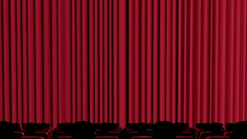 Cinema Screen Animation (Greenscreen) Stock Footage 74832532