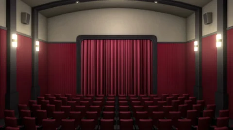 Cinema screen Stock Footage 35893644