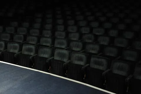 Cinema seats Stock Photos