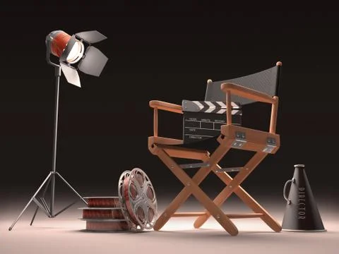 Cinema Spot Stock Illustration